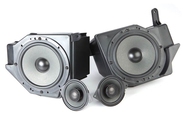  JS1-316 / MB Quart Jeep® Wrangler (JL) / Gladiator (JT) Tuned Audio Package: Full Front 3-Way Speaker Upgrade.